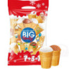 Eis "Big Family" (Vanillegeschmack 7 x 120 ml und Schoko 3 x 120ml) im Waffelbecher