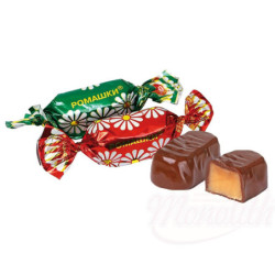 Fondant-Konfekt "Romaschki" mit Rumaroma in kakaohaltiger Fettglasur