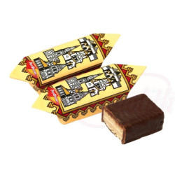 Waffelkonfekt in kakaohaltiger Fettglasur