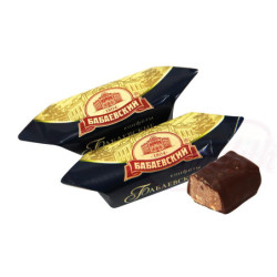 Praline-Konfekt "Babaevskie" mit Mandeln in kakaohaltiger Fettglasur