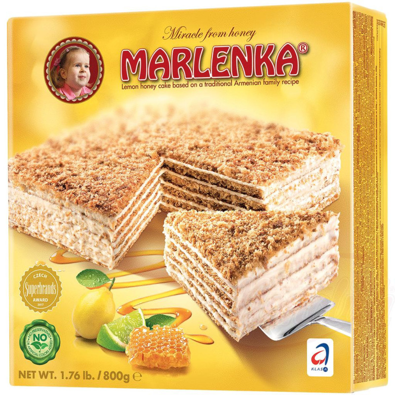 Торт "Марленкa" лимонный