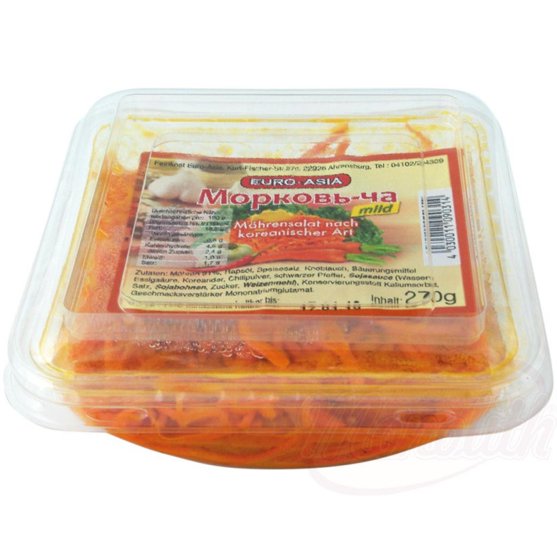 Möhrensalat nach koreanischer Art mild