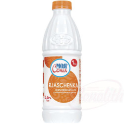 Joghurterzeugnis mit Karamellzuckersirup gefärbt "Rjaschenka", 3,5% Fett in Milchanteil