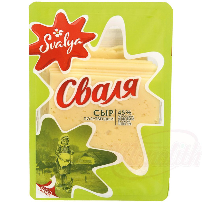 Schnittkäse in Scheiben, 45% Fett i. Tr