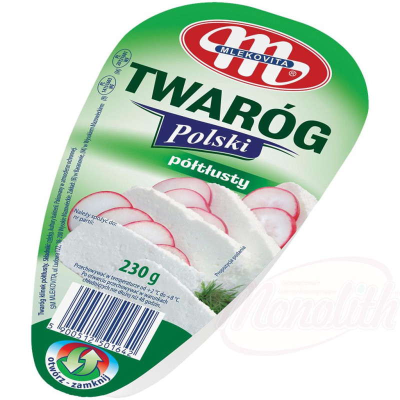 Twarog Polski Frischkäse, 15% Fett i. Tr., wärmebehandelt