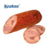 Schinkenkrakauer "Krakowska sucha". Wurst aus Schweinefleisch, grob zerkleinert, gebrüht, getrocknet