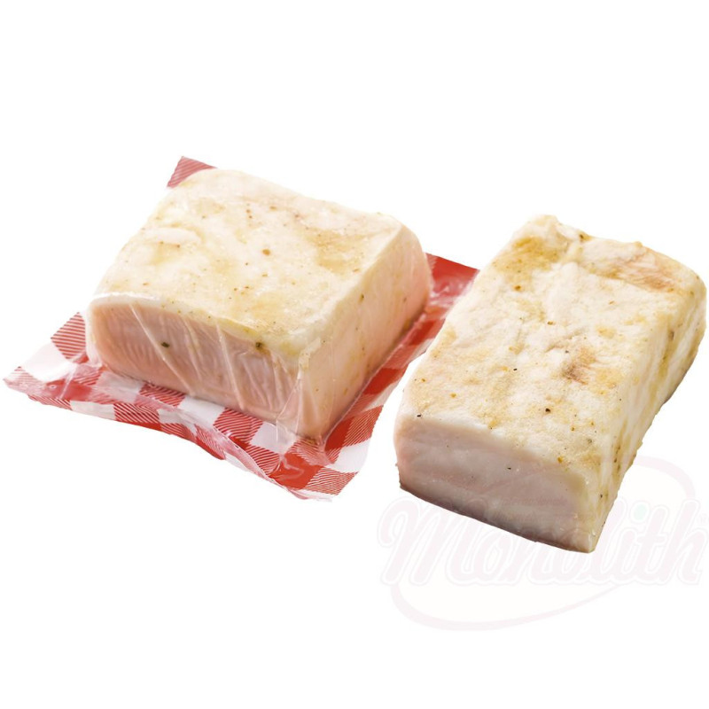 ADAZI Gesalzener Schweinebauchspeck mit Knoblauch