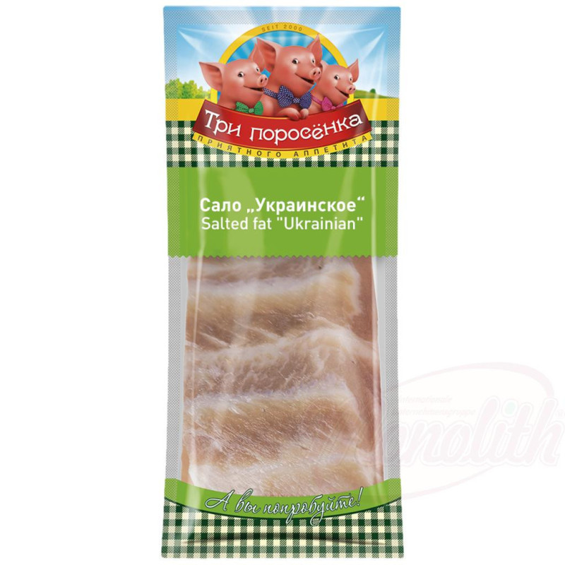 Schweinespeck "Salo Ukrainskoe" gesalzen