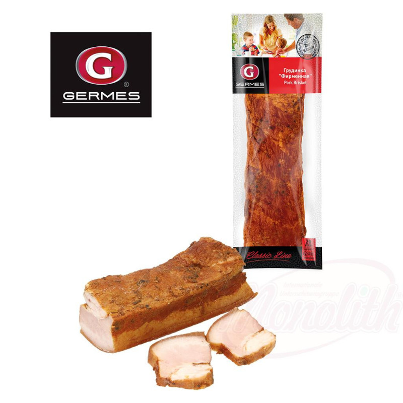 Schweinebauch "Grudinka Firmennaja" geräuchert und gewürzt
