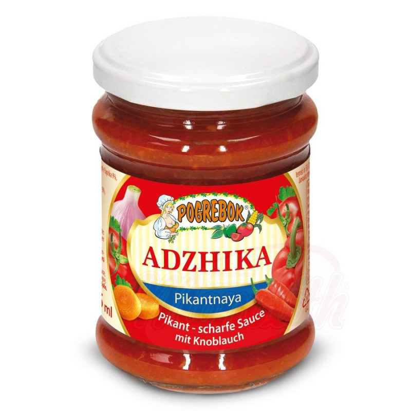 POGREBOK-"ADZHIKA" Pikant - scharfe Sauce mit Knoblauch