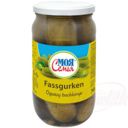 Moja semja Gurken, milchsauer vergoren