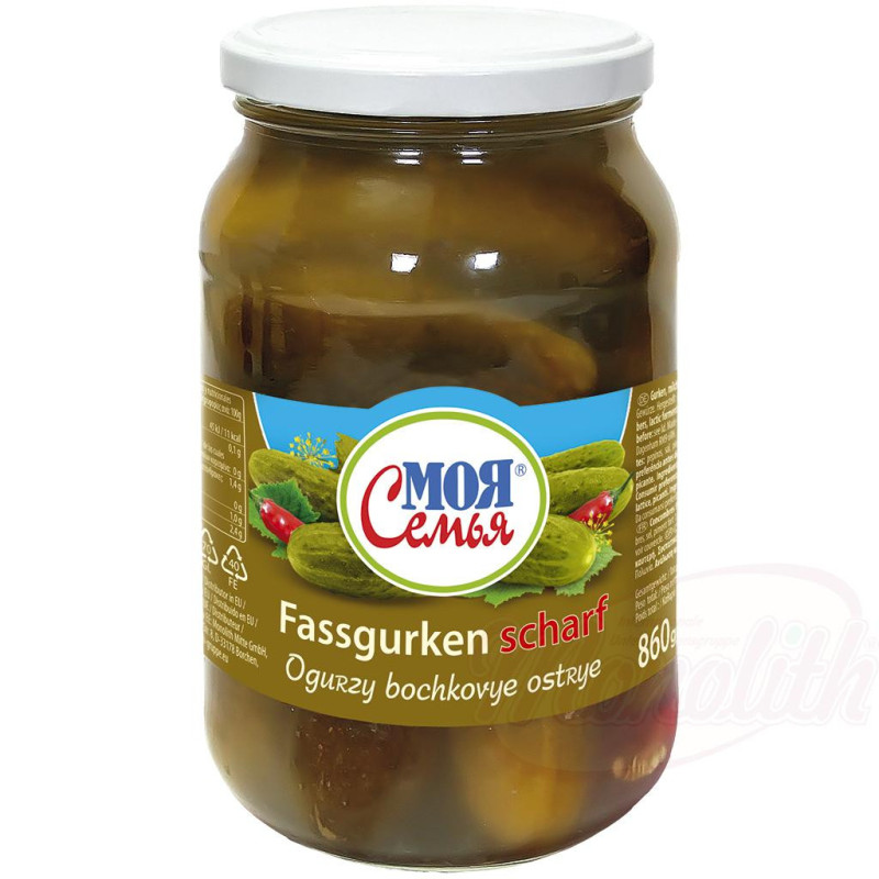 MOJA SEMJA Gurken, milchsauer vergoren, scharf