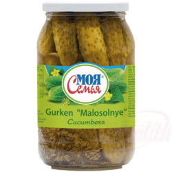 MOJA SEMJA Eingelegte Gurken "Malosolnye"