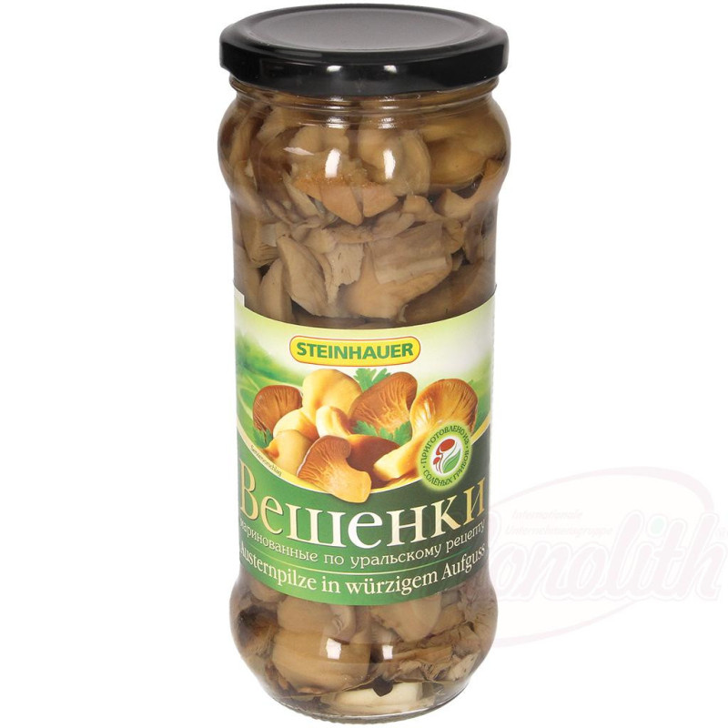 Austernpilze "Weschenki" in würzigem Aufguss