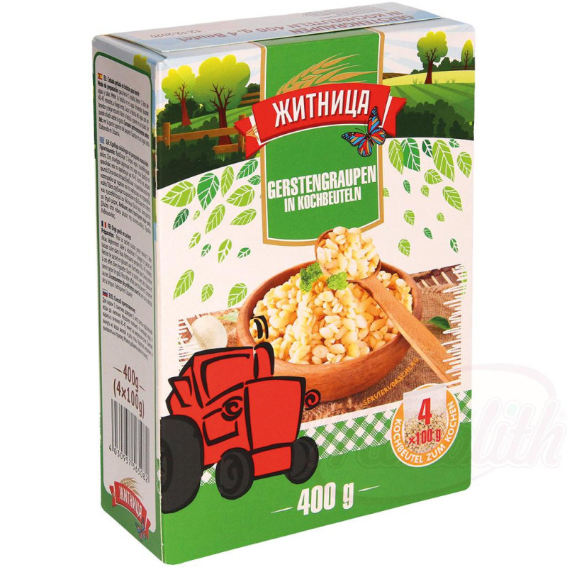 Gerstengraupen in Kochbeuteln 4 x 100g