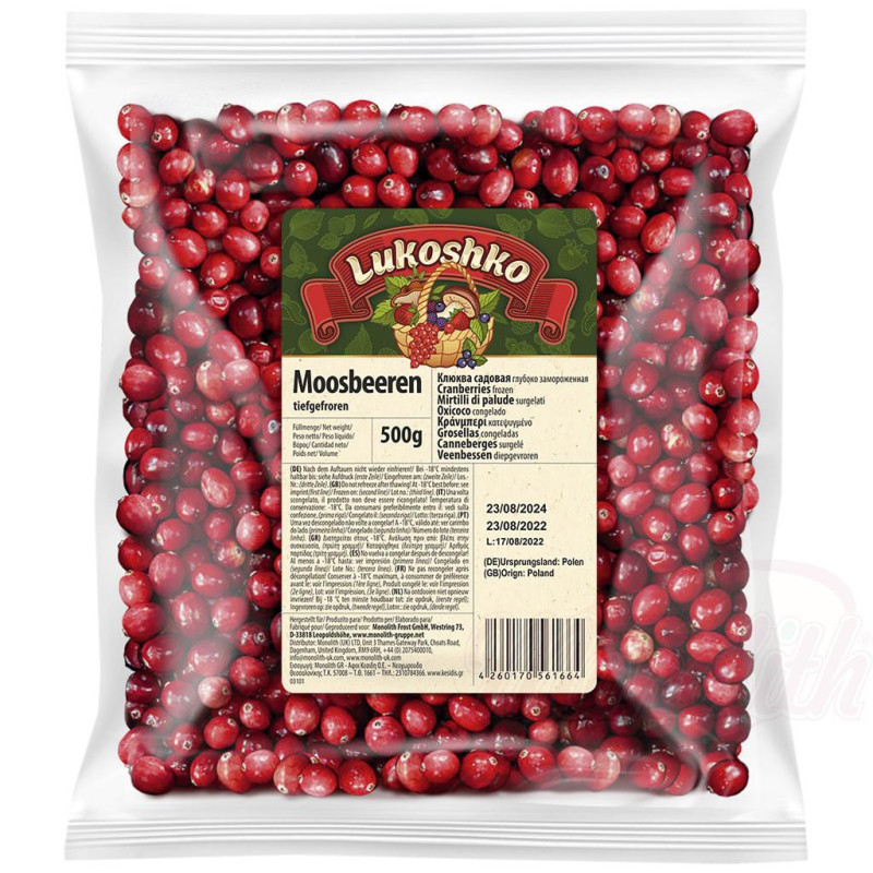 Moosbeeren "Klükwa" tiefgefroren