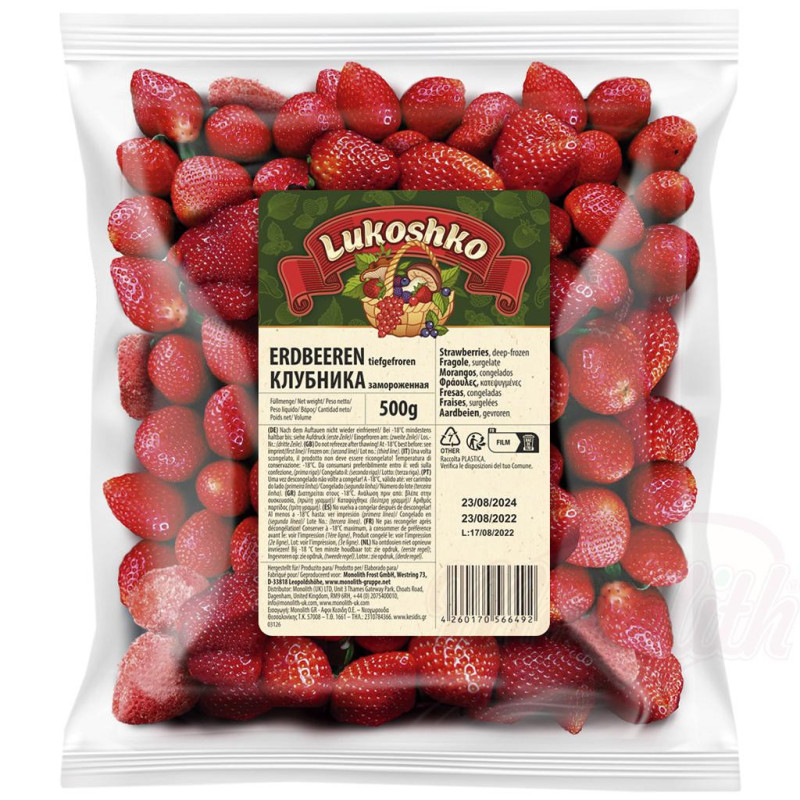 Erdbeeren, tiefgefroren