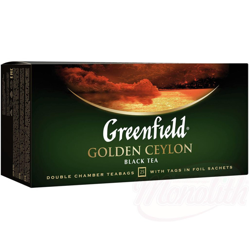 Schwarzer Ceylontee "Golden Ceylon" 25 x 2g