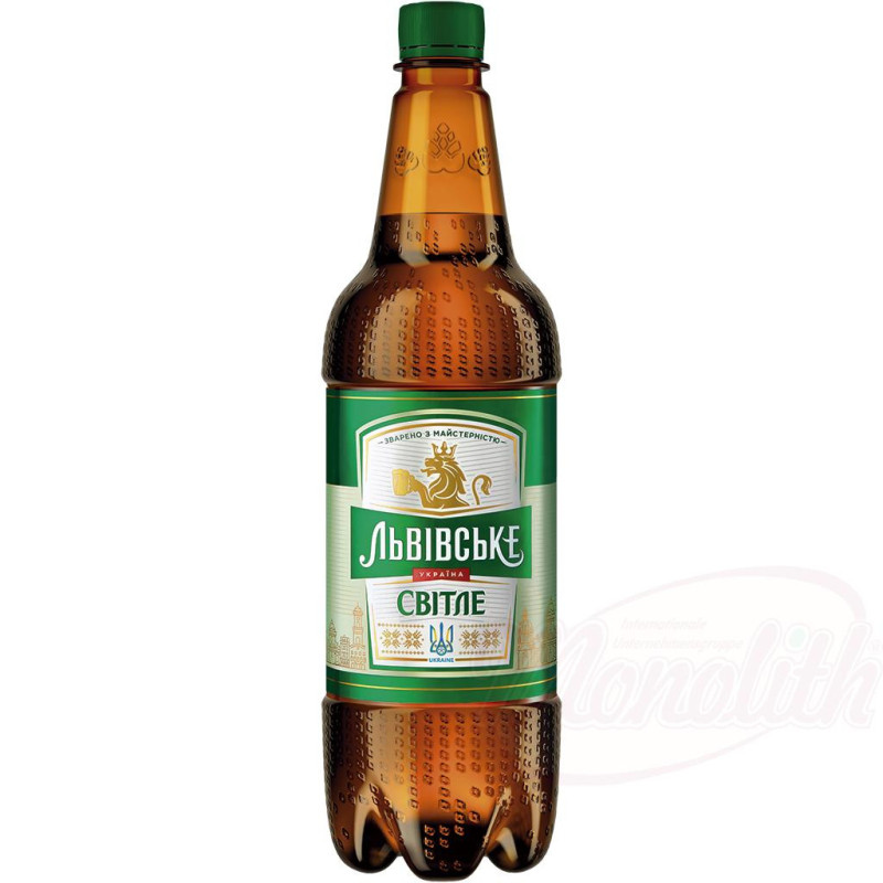 Ukrainisches Schankbier "LVIVSKE SVITLE" hell, pasteurisiert, 4,3% vol