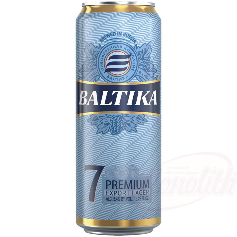 Пиво "Балтика №7" 5,4% алк