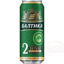 Пиво светлое "Baltika N2" 4,2% алк
