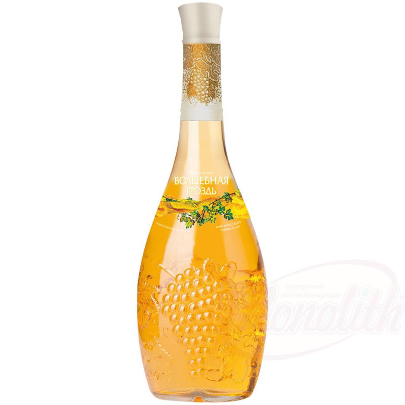 WOLSCHEBNAJA GROSDJ Белое полусладкое вино из Молдавии, 12% алк