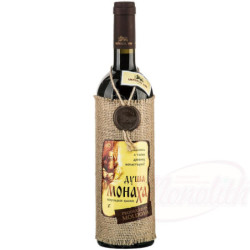 DUSHA MONACHA - Красное вино из Молдавии, полусладкое,12,5% алк