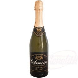 Шампанское "Советское" полусладкое 11,5% алк