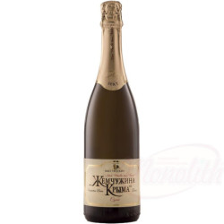 Белое игристое вино "Жемчужина Крыма", сухое 12,5% алк