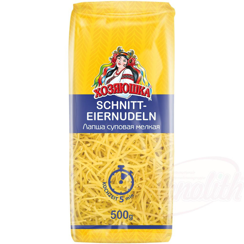 Hosyaushka Schnitteiernudeln