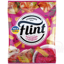 Flint - Snack aus Weizenbrot mit Aspik-Meerrettich-Geschmack