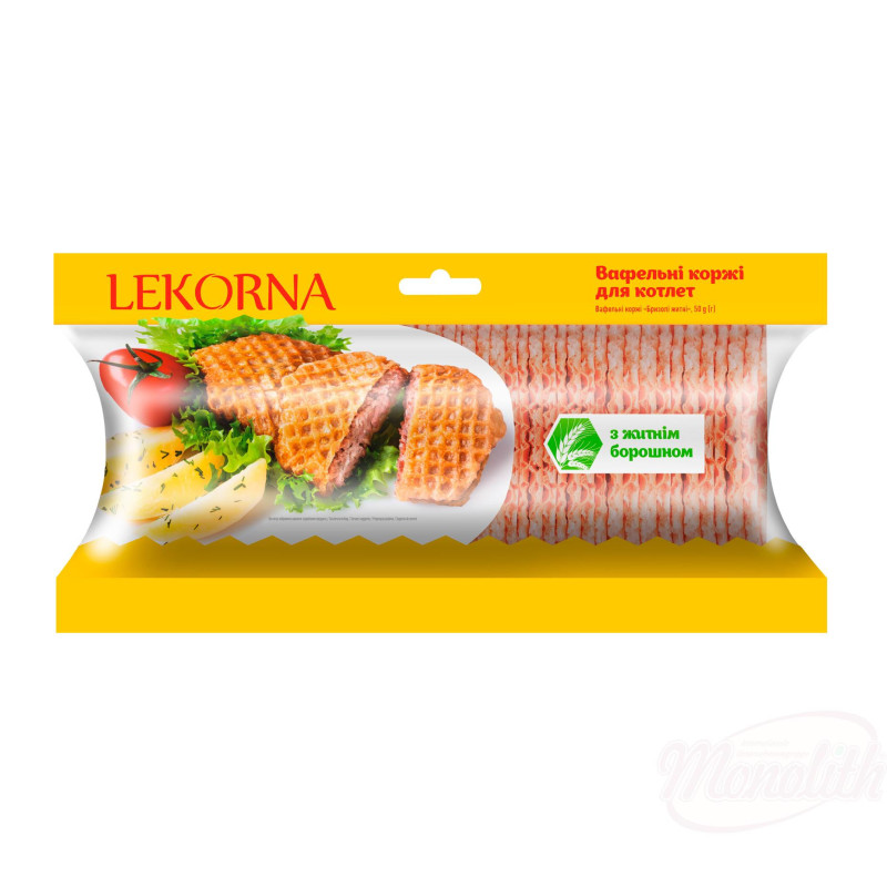 Waffelblätter "Brizoli" mit Roggenmehl