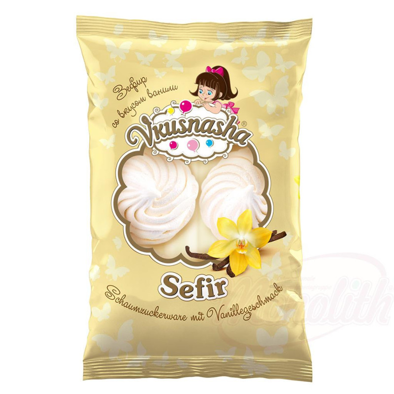 Schaumzuckerware mit Vanillegeschmack "Sefir Vanilniy"
