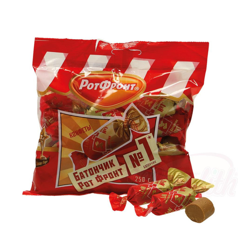 Erdnusskonfekt mit Waffelkrümel